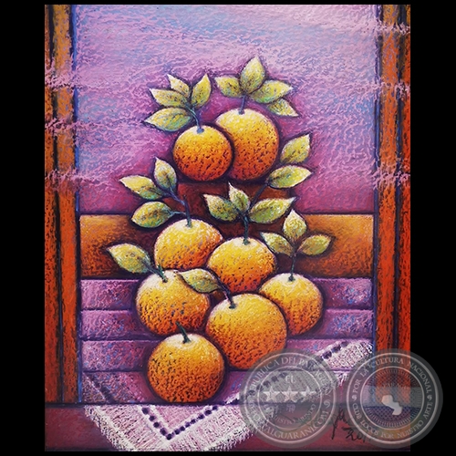 Naranjas - Obra de Alberto Miltos - Año 2016